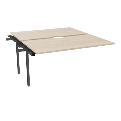 CONECT BUR BENCH L140XP165CMSUIVANT-2 PLAT ECHANCRURE 25MM RZ-PIET FX INTERM SC