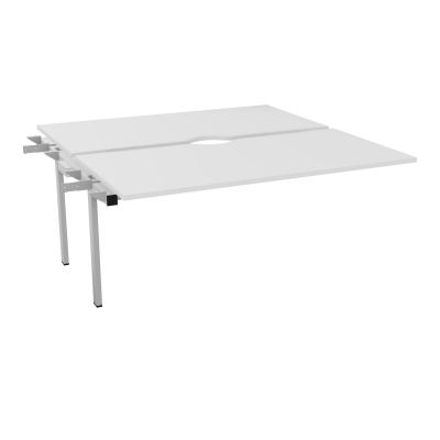 CONECT BUR BENCH L160XP165CM SUIVANT-2 PLAT ECHANCRURE 25MM MG-PIET FX INTERM SA
