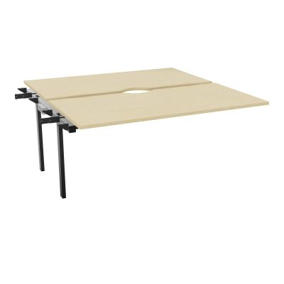 BUR BENCH CONECT L160XP165CMSUIVANT-2 PLAT ECHANCRURE 25MM -PIET FX INTERM N8 SG