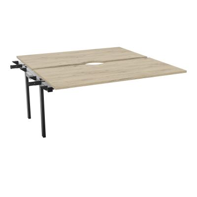 CONECT BUR BENCH L160XP165CMSUIVANT-2 PLAT ECHANCRURE 25MM R3-PIET FX INTERM SG