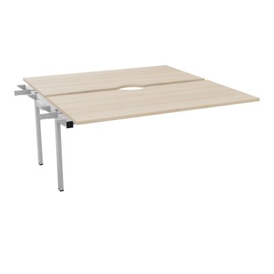 CONECT BUR BENCH L160XP165CMSUIVANT-2 PLAT ECHANCRURE 25MM RZ-PIET FX INTERM SA