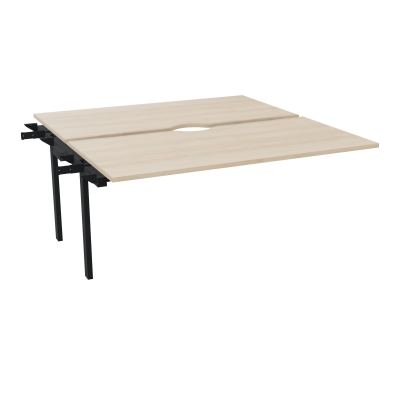CONECT BUR BENCH L160XP165CMSUIVANT-2 PLAT ECHANCRURE 25MM RZ-PIET FX INTERM ZP