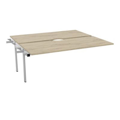 CONECT BUR BENCH L180XP165CMSUIVANT-2 PLAT ECHANCRURE 25MM R3-PIET FX INTERM SA