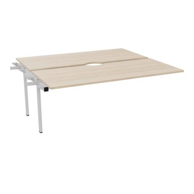 CONECT BUR BENCH L180XP165CMSUIVANT-2 PLAT ECHANCRURE 25MM RZ-PIET FX INTERM SD
