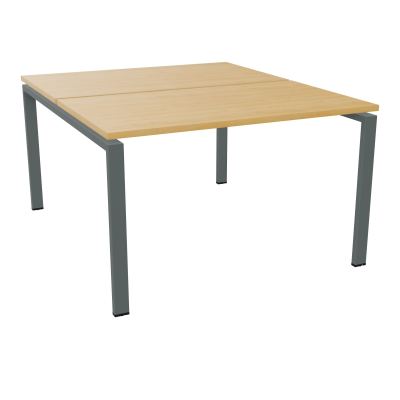 BUR BENCH CONECT L120XP142CM-2 PL25MM -PIET ARCHE RECT FX    R5 SU