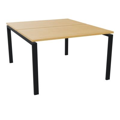 BUR BENCH CONECT L120XP142CM-2 PL25MM -PIET ARCHE RECT FX    R5 ZP