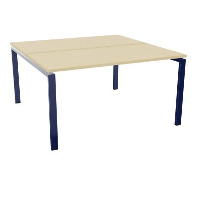 BUR BENCH CONECT L140XP142CM-2 PL25MM -PIET ARCHE RECT FX N8 X4