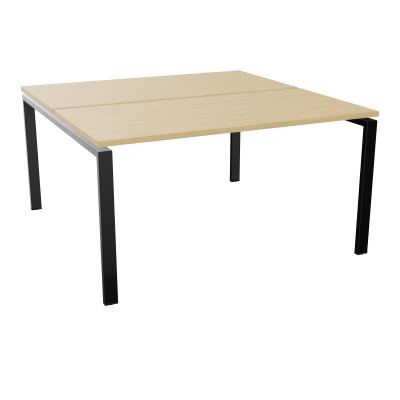 BUR BENCH CONECT L140XP142CM-2 PL25MM -PIET ARCHE RECT FX    R1 SG