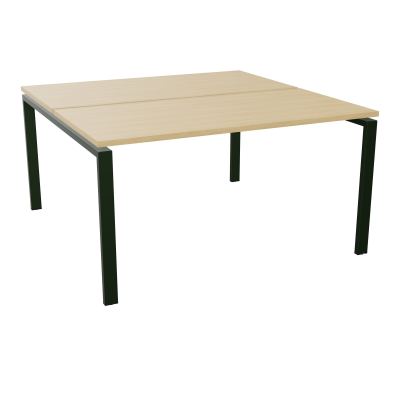 BUR BENCH CONECT L140XP142CM-2 PL25MM -PIET ARCHE RECT FX    R1 ST