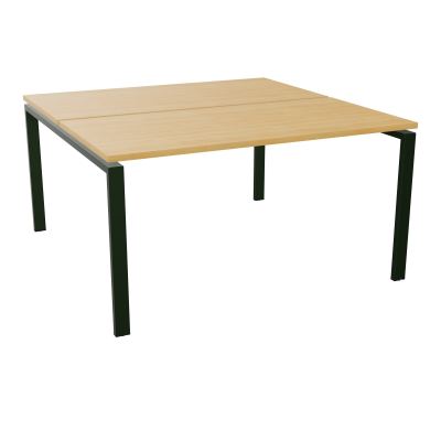 BUR BENCH CONECT L140XP142CM-2 PL25MM -PIET ARCHE RECT FX    R5 ST