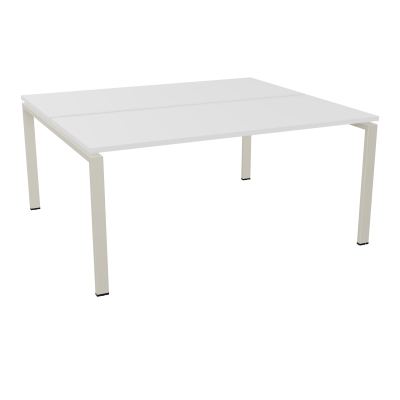 BUR BENCH CONECT L160XP142CM-2 PL25MM -PIET ARCHE RECT FX MG ZC