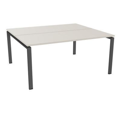 BUR BENCH CONECT L160XP142CM-2 PL25MM -PIET ARCHE RECT FX N5 SC