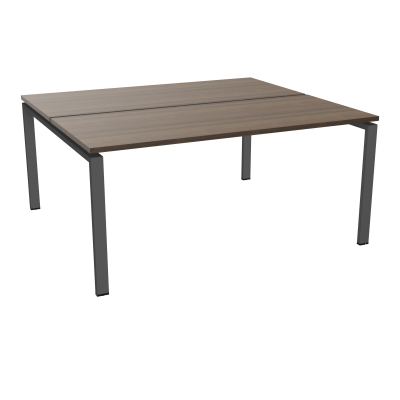 BUR BENCH CONECT L160XP142CM-2 PL25MM -PIET ARCHE RECT FX N6 SC
