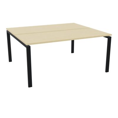 BUR BENCH CONECT L160XP142CM-2 PL25MM -PIET ARCHE RECT FX N8 ZP