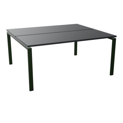 BUR BENCH CONECT L160XP142CM-2 PL25MM -PIET ARCHE RECT FX    R9 ST