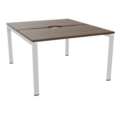 BUR BENCH CONECT L120XP142CM-2 PL+ECHANCRURE 25MM -PIET ARCHE RECT FX N6 SD
