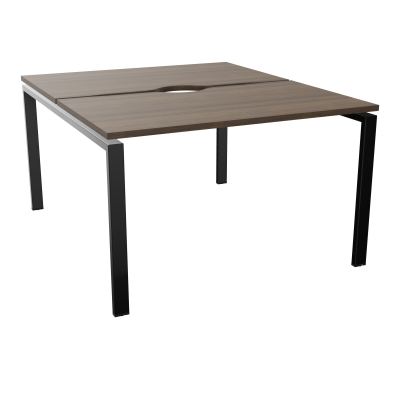 BUR BENCH CONECT L120XP142CM-2 PL+ECHANCRURE 25MM -PIET ARCHE RECT FX N6 SG