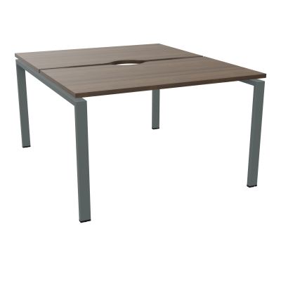 BUR BENCH CONECT L120XP142CM-2 PL+ECHANCRURE 25MM -PIET ARCHE RECT FX N6 SU