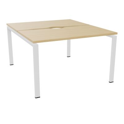 BUR BENCH CONECT L120XP142CM-2 PL+ECHANCRURE 25MM -PIET ARCHE RECT FX    R1 ZO