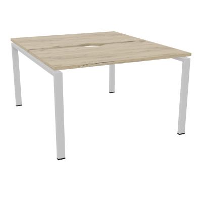 CONECT BUR BENCH L120XP142CM-2 PL+ECHANCRURE 25MM R3-PIET ARCHE RECT FX SD