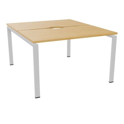BUR BENCH CONECT L120XP142CM-2 PL+ECHANCRURE 25MM -PIET ARCHE RECT FX    R5 SD