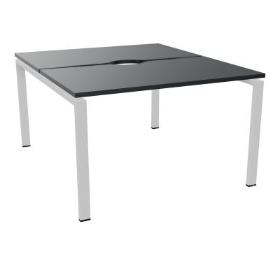 BUR BENCH CONECT L120XP142CM-2 PL+ECHANCRURE 25MM -PIET ARCHE RECT FX    R9 SD