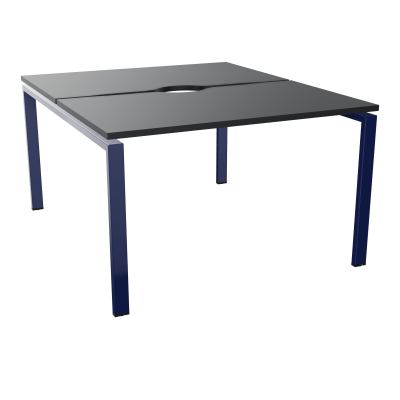 BUR BENCH CONECT L120XP142CM-2 PL+ECHANCRURE 25MM -PIET ARCHE RECT FX    R9 X4