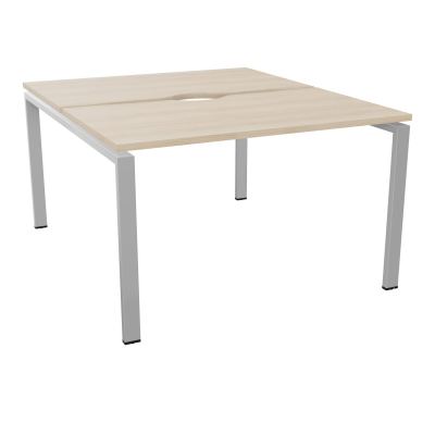 CONECT BUR BENCH L120XP142CM-2 PL+ECHANCRURE 25MM RZ-PIET ARCHE RECT FX SA