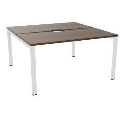 BUR BENCH CONECT L140XP142CM-2 PL+ECHANCRURE 25MM -PIET ARCHE RECT FX N6 SO