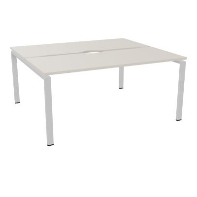 BUR BENCH CONECT L160XP142CM-2 PL+ECHANCRURE 25MM -PIET ARCHE RECT FX N5 SD