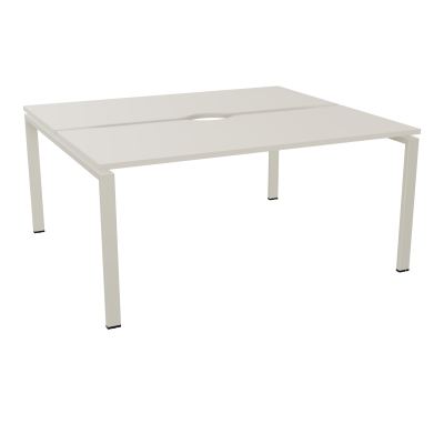 BUR BENCH CONECT L160XP142CM-2 PL+ECHANCRURE 25MM -PIET ARCHE RECT FX N5 ZC
