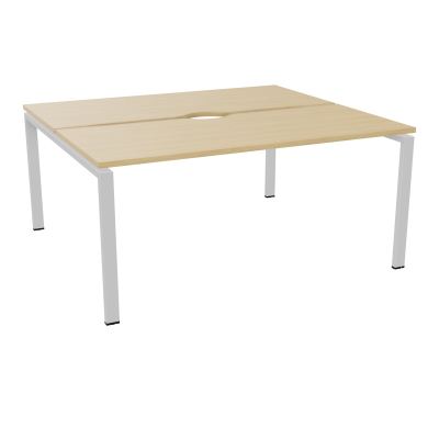 BUR BENCH CONECT L160XP142CM-2 PL+ECHANCRURE 25MM -PIET ARCHE RECT FX    R1 SD