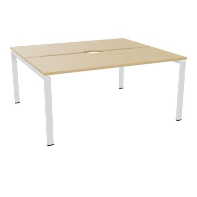 BUR BENCH CONECT L160XP142CM-2 PL+ECHANCRURE 25MM -PIET ARCHE RECT FX    R1 SO