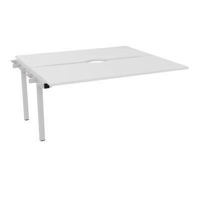 CONECT BUR BENCH SUIVANT L160XP142CM-2 PL +ECHANCRURE 25MM MG-PIET ARCHE FX SD