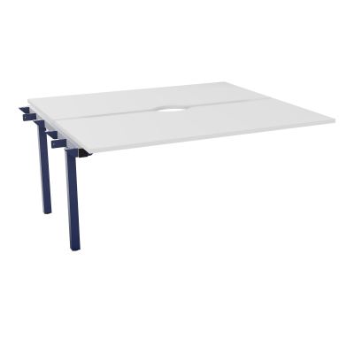 CONECT BUR BENCH SUIVANT L160XP142CM-2 PL +ECHANCRURE 25MM MG-PIET ARCHE FX X4