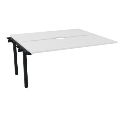 CONECT BUR BENCH SUIVANT L160XP142CM-2 PL +ECHANCRURE 25MM MG-PIET ARCHE FX ZP