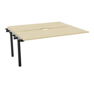 BUR BENCH SUIVANT CONECT L160XP142CM-2 PL +ECHANCRURE 25MM -PIET ARCHE FX N8 SG