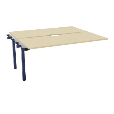 BUR BENCH SUIVANT CONECT L160XP142CM-2 PL +ECHANCRURE 25MM -PIET ARCHE FX N8 X4