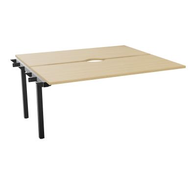 BUR BENCH SUIVANT CONECT L160XP142CM-2 PL +ECHANCRURE 25MM -PIET ARCHE FX    R1 SG