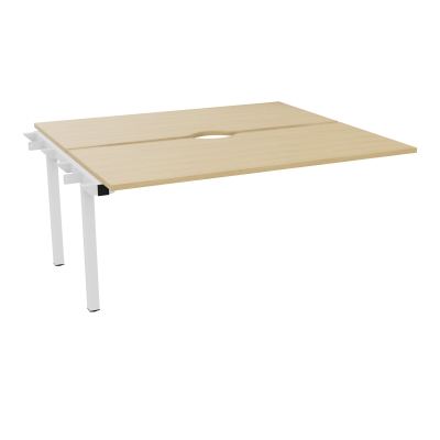 BUR BENCH SUIVANT CONECT L160XP142CM-2 PL +ECHANCRURE 25MM -PIET ARCHE FX    R1 SO