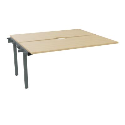 BUR BENCH SUIVANT CONECT L160XP142CM-2 PL +ECHANCRURE 25MM -PIET ARCHE FX    R1 SU