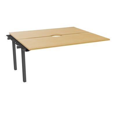 BUR BENCH SUIVANT CONECT L160XP142CM-2 PL +ECHANCRURE 25MM -PIET ARCHE FX    R5 SC