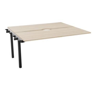 CONECT BUR BENCH SUIVANT L160XP142CM-2 PL +ECHANCRURE 25MM RZ-PIET ARCHE FX SG