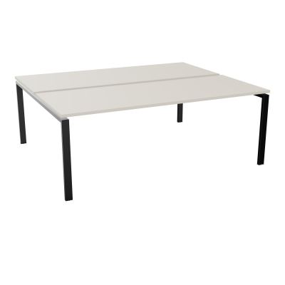 CONECT BUR BENCH DEP 200X80 PRE PERCE OBT PIED FIXE RECT ARCHE EXTREMITE  N5 SG