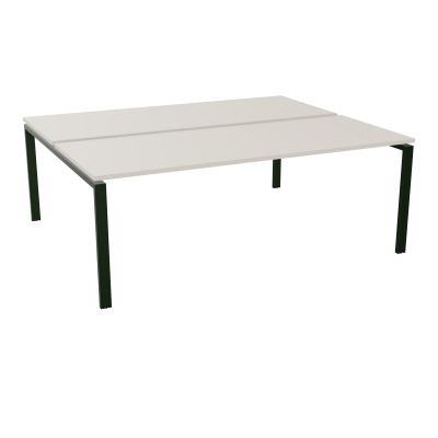 CONECT BUR BENCH DEP 200X80 PRE PERCE OBT PIED FIXE RECT ARCHE EXTREMITE  N5 ST