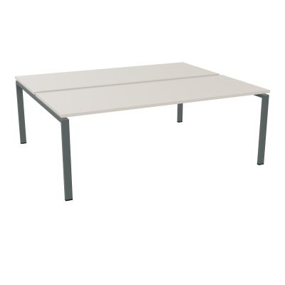CONECT BUR BENCH DEP 200X80 PRE PERCE OBT PIED FIXE RECT ARCHE EXTREMITE  N5 SU