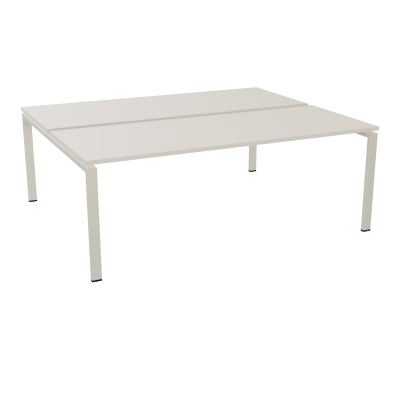CONECT BUR BENCH DEP 200X80 PRE PERCE OBT PIED FIXE RECT ARCHE EXTREMITE  N5 ZC
