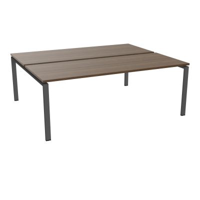 CONECT BUR BENCH DEP 200X80 PRE PERCE OBT PIED FIXE RECT ARCHE EXTREMITE  N6 SC