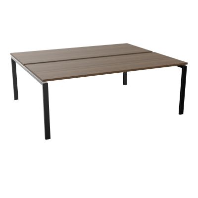 CONECT BUR BENCH DEP 200X80 PRE PERCE OBT PIED FIXE RECT ARCHE EXTREMITE  N6 SG