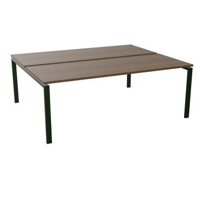 CONECT BUR BENCH DEP 200X80 PRE PERCE OBT PIED FIXE RECT ARCHE EXTREMITE  N6 ST